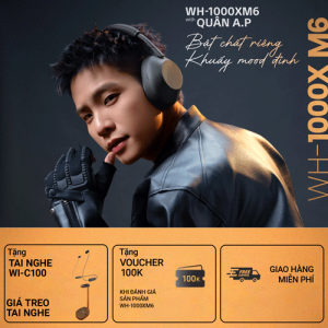 WH-1000XM6 | Tai nghe đỉnh cao chống ồn mới Sony